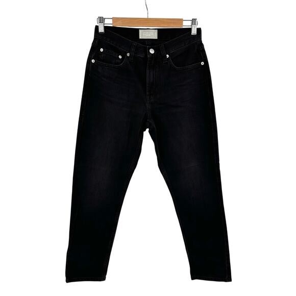 Everlane Super Soft Lightweight Boyfriend Jean in black Size 26 - Picture 3 of 11
